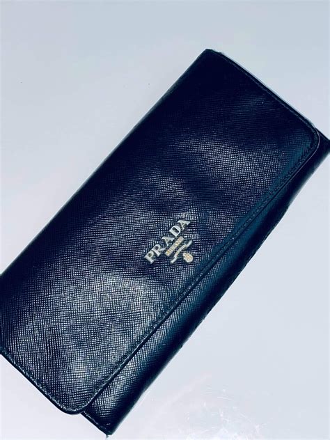 prada crystal wallet|authentic Prada wallet sale.